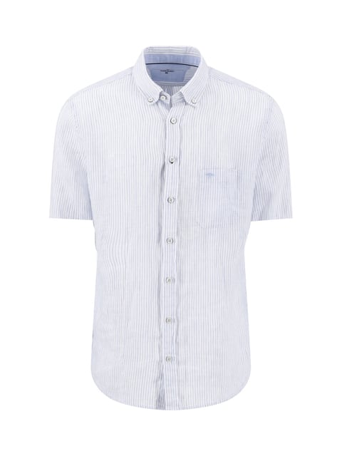 Fynch-Hatton Classic Linen Stripe, B.D., 1/1 Sporthemd