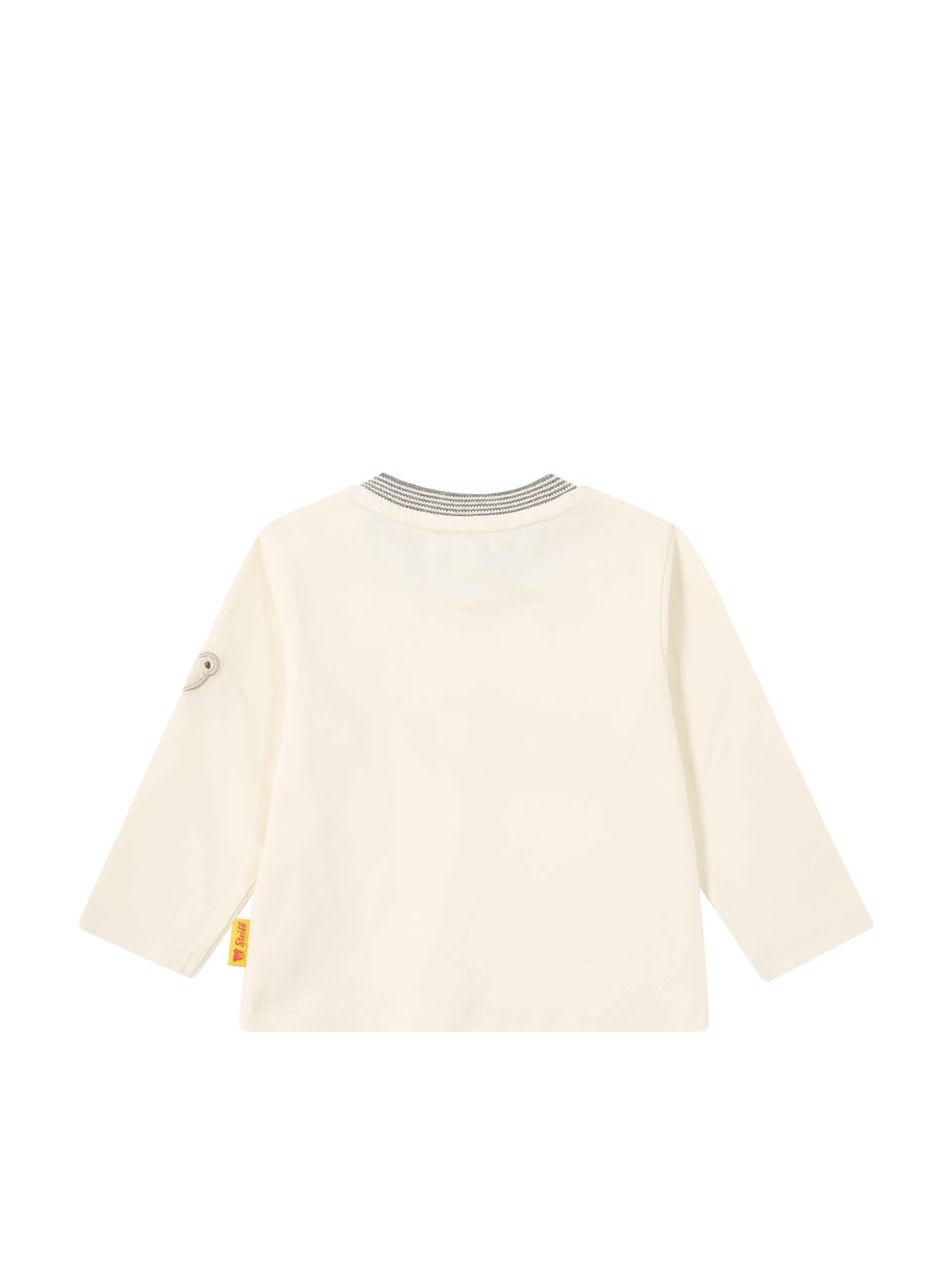 Steiff T-Shirt langarm in Whitecap Gray – Bild 1