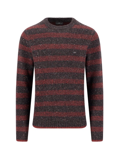 Fynch-Hatton O-Neck, Stripe, Donegal*RWS Pullover & Strickjacken