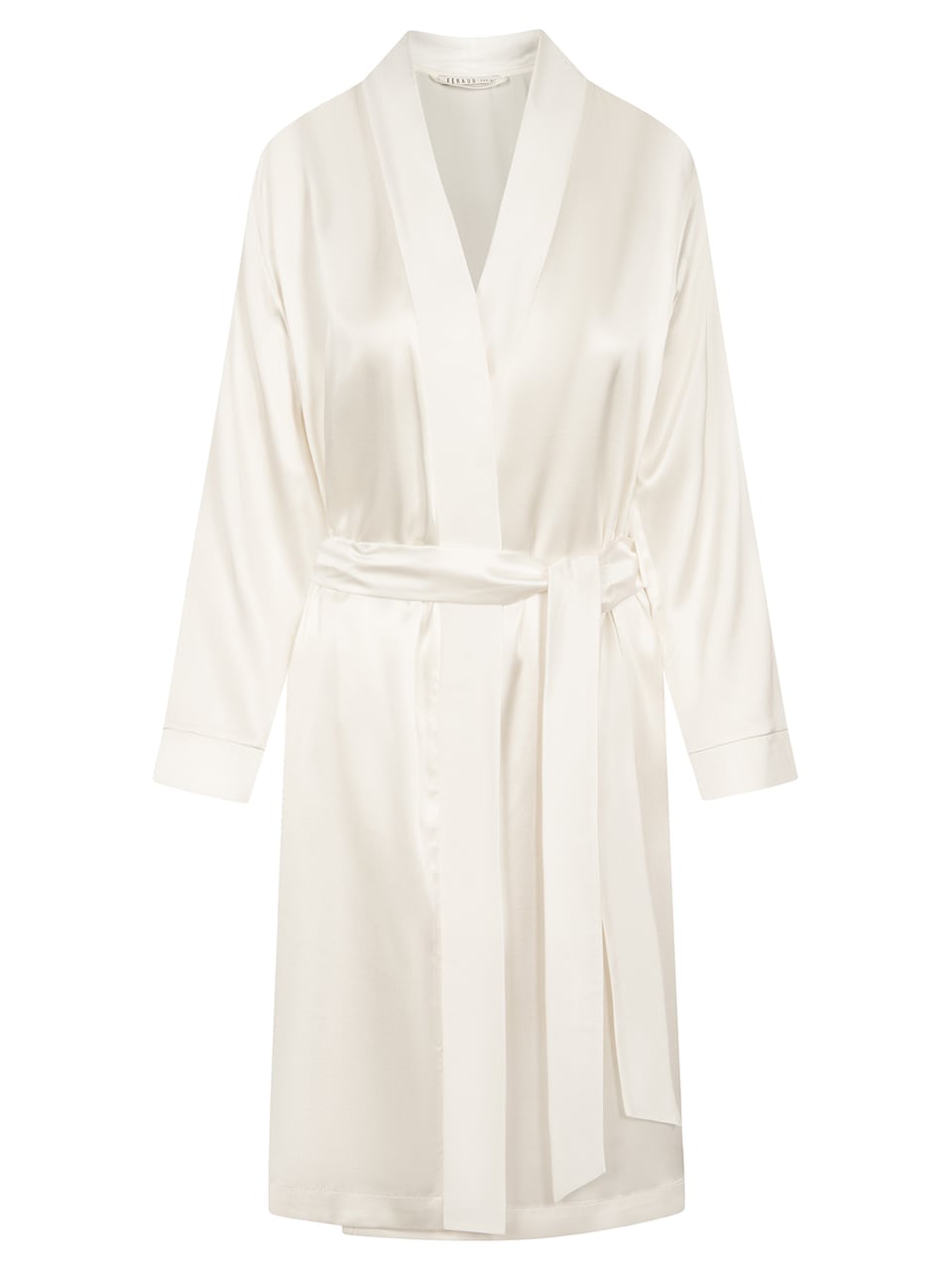 Feraud Robe GOTS, 1/1 sleeve, wrap-around Bademantel in Ivory – Bild 1