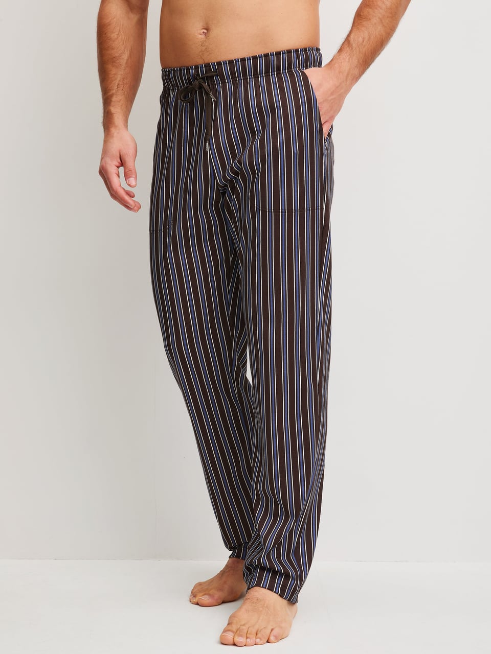 Calida Herren Hose Nachtwäsche in Choco Brown – Bild 1