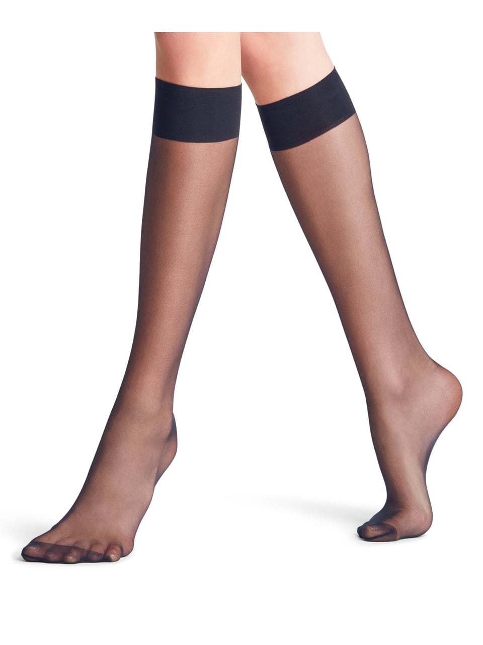 Falke Seidengl. 15 KHSeidengl. 15 KH Damensocken & Kniestrümpfe in Marine – Bild 1