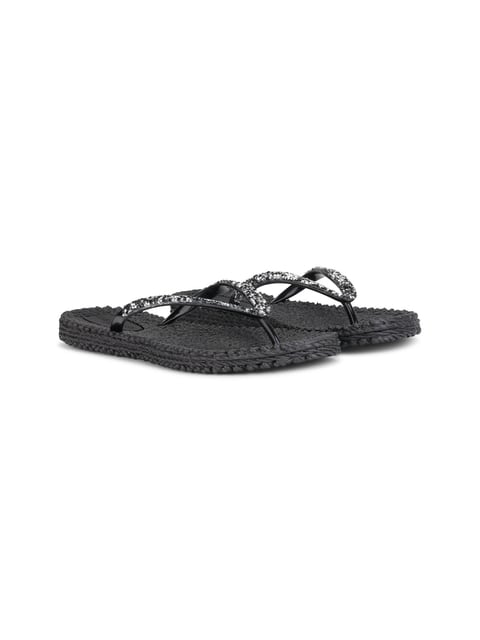 I.G. von der Linde Badepantolette BLACK Strandmode