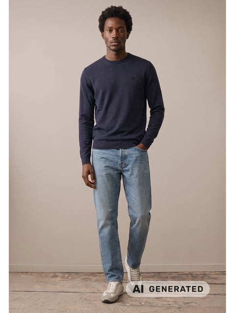 Fynch-Hatton O-Neck, Merino*RWS Pullover & Strickjacken