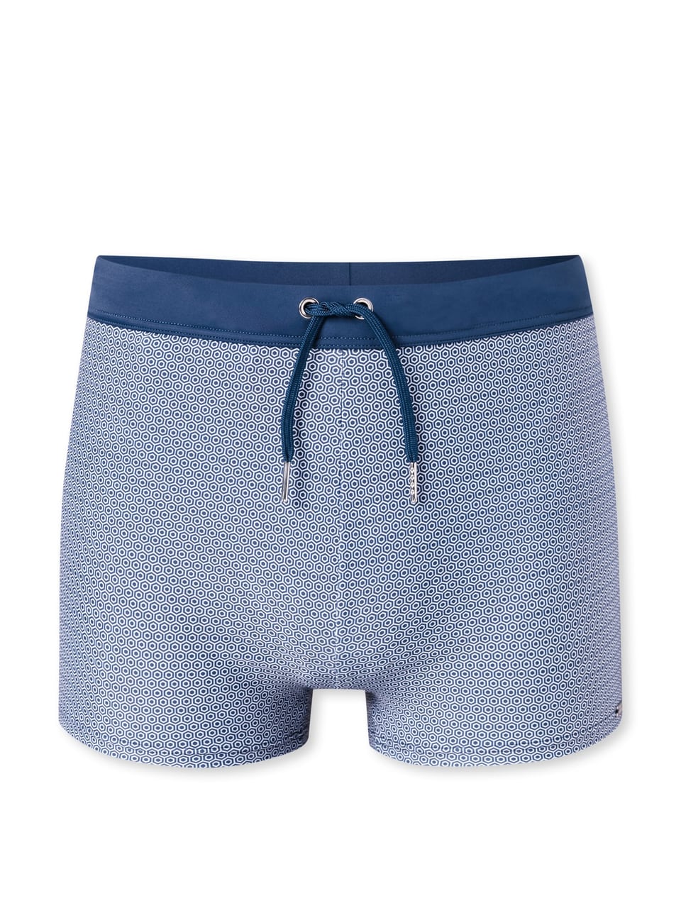 Schiesser Badehose Slip Komfort in Blau – Bild 1