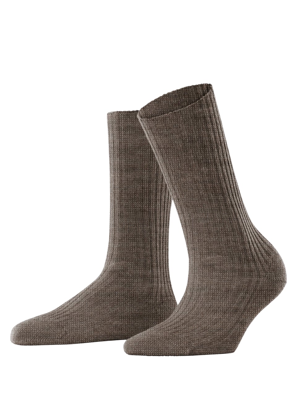 FALKE Cosy Wool Boot SO Damensocken & Kniestrümpfe in Porto Mel – Bild 1