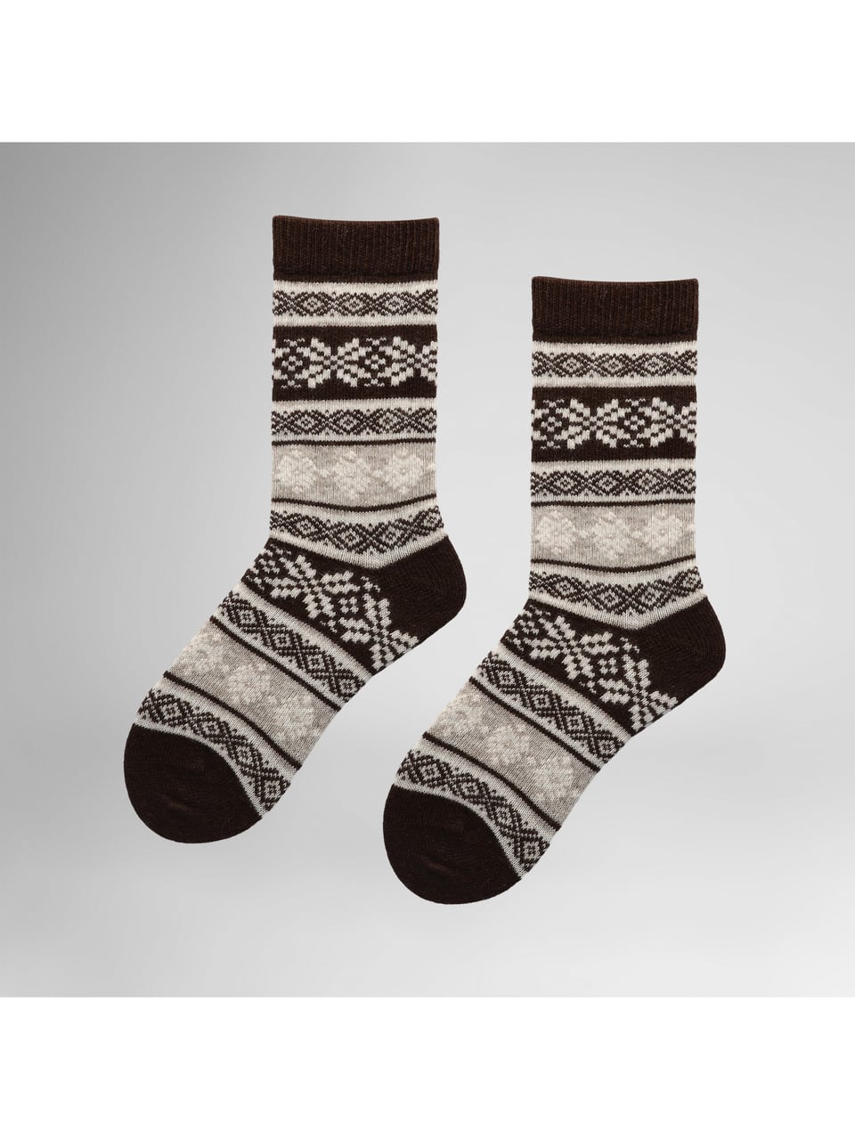 Kunert Fashion Cozy Nordic in Coffee Brown