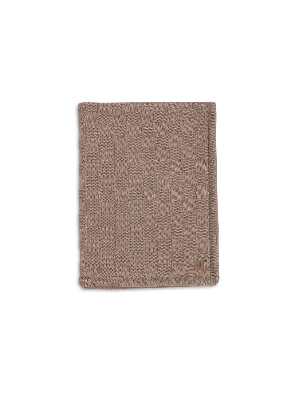 Smits Assen Decke Wiege Box Knit Milky Coffee/Velvet – Bild 1