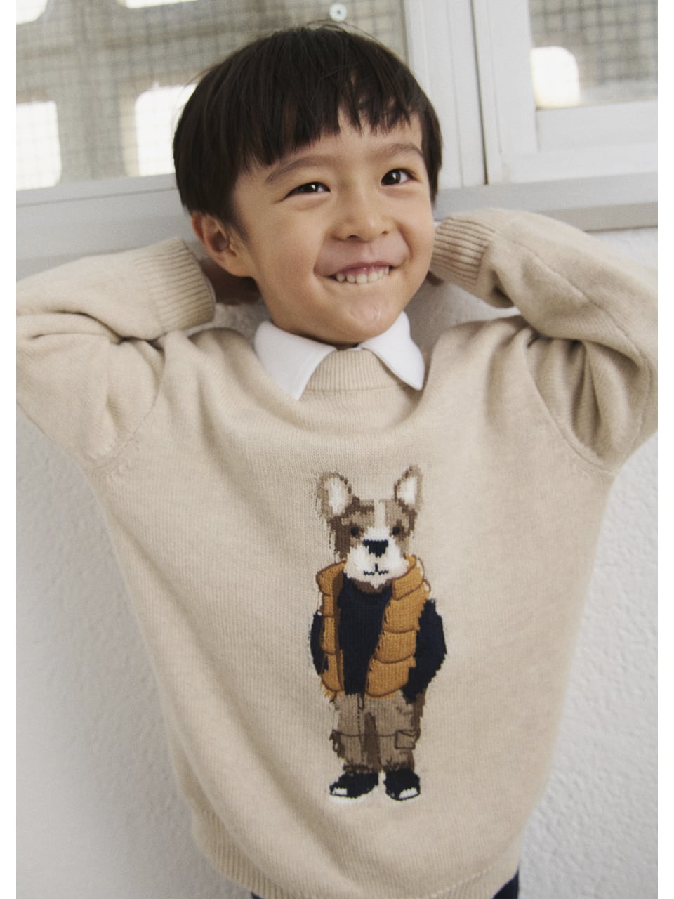 Mayoral Pullover Beige Oberteile in Getreide Vigoré – Bild 1