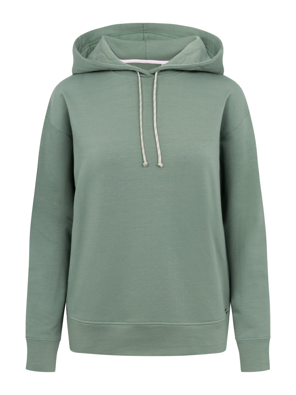 Rösch Hoodie, 1/1 sleeve, hooded Homewear in Khaki – Bild 1