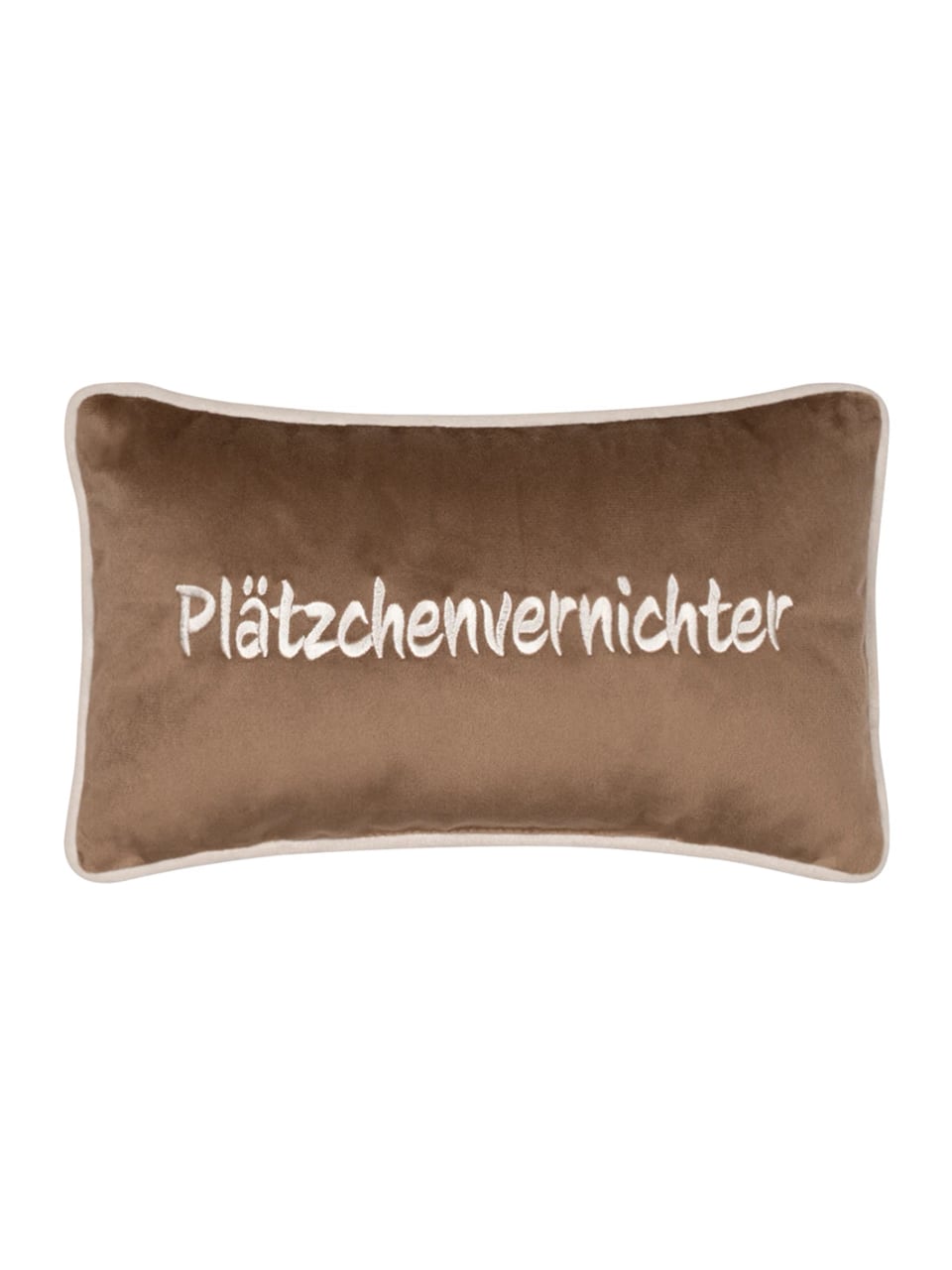 Pad Kissen PETITE Plätzchenvernichter in Light Brown