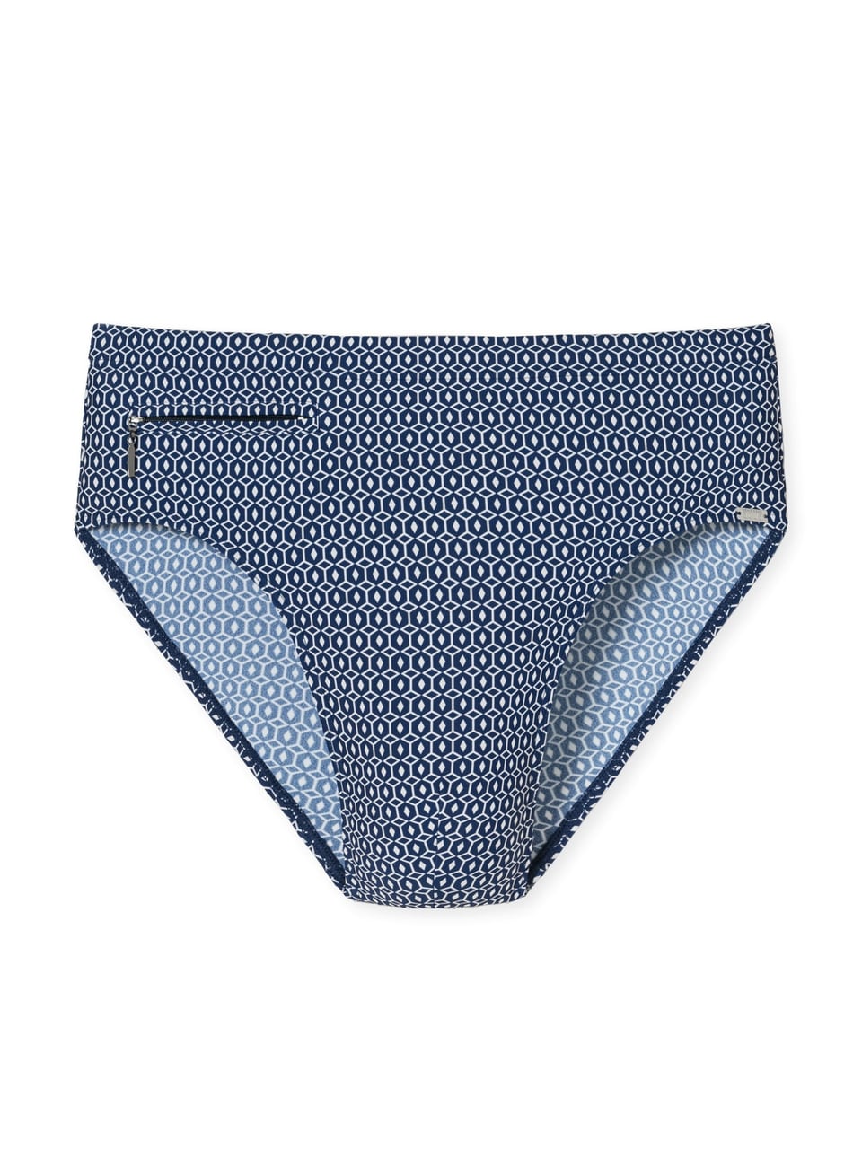 Schiesser Badehose Slip Komfort in Navy – Bild 1