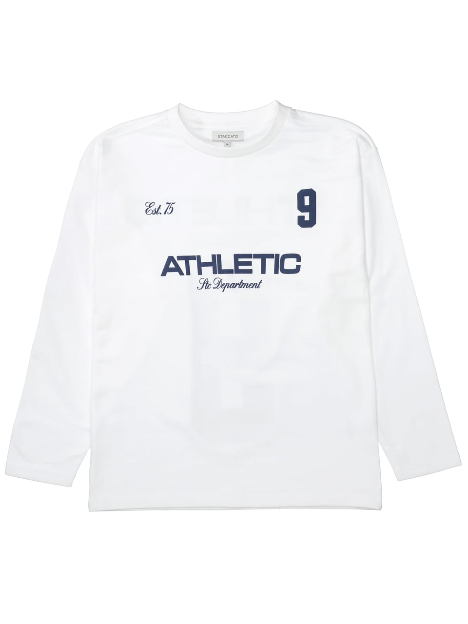 Staccato Kn.-Shirt , oversized Oberteile in Cotton White – Bild 1