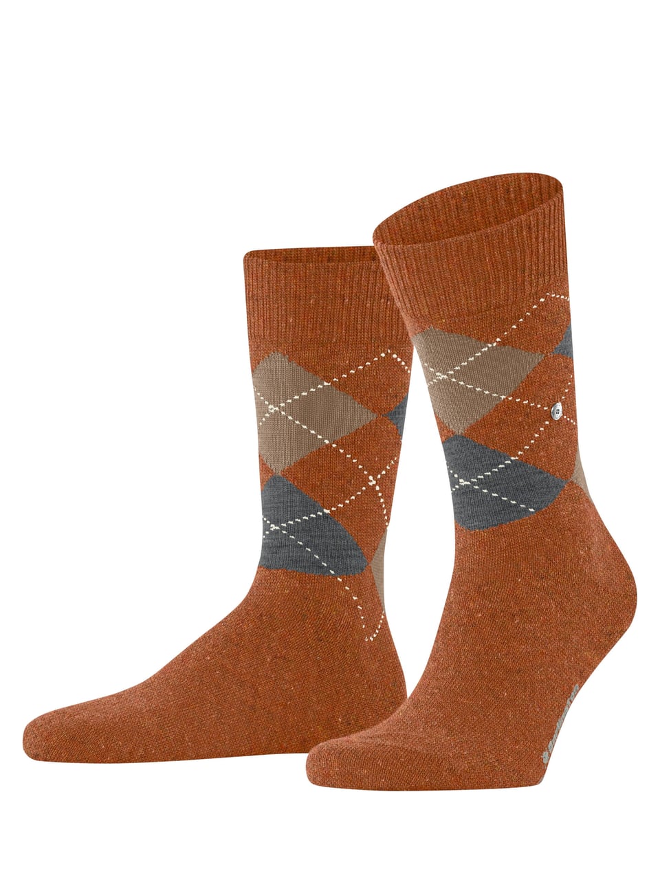 Burlington Dundee SO Herrensocken in Roan Rouge – Bild 1