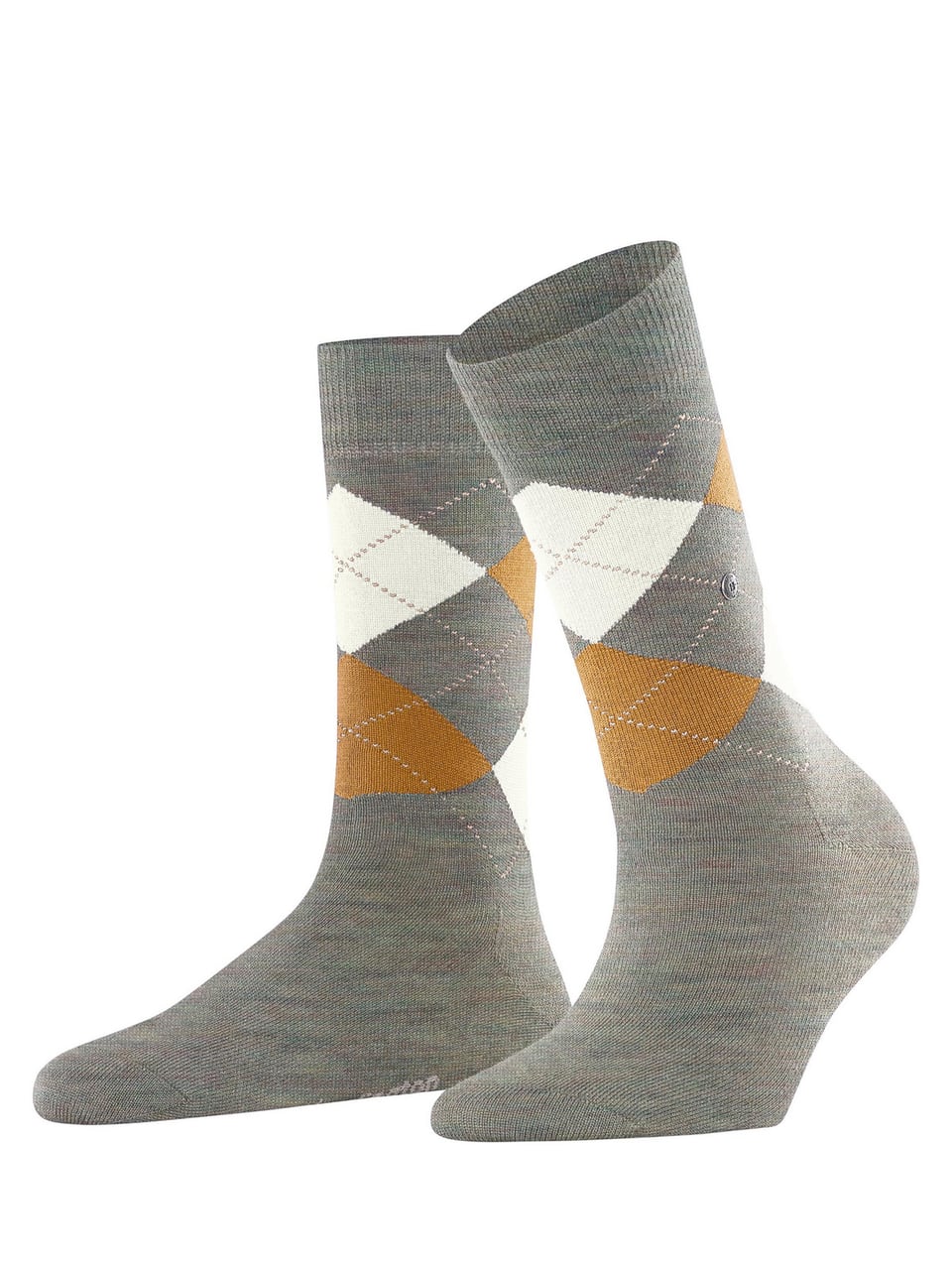 Burlington Marylebone Melange SO Damensocken & Kniestrümpfe in Seaweed – Bild 1