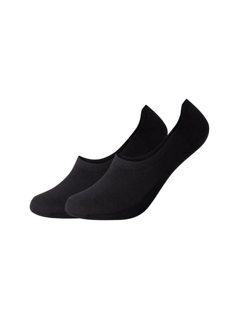 camano Unisex Footies 2p black Damensocken & Kniestrümpfe