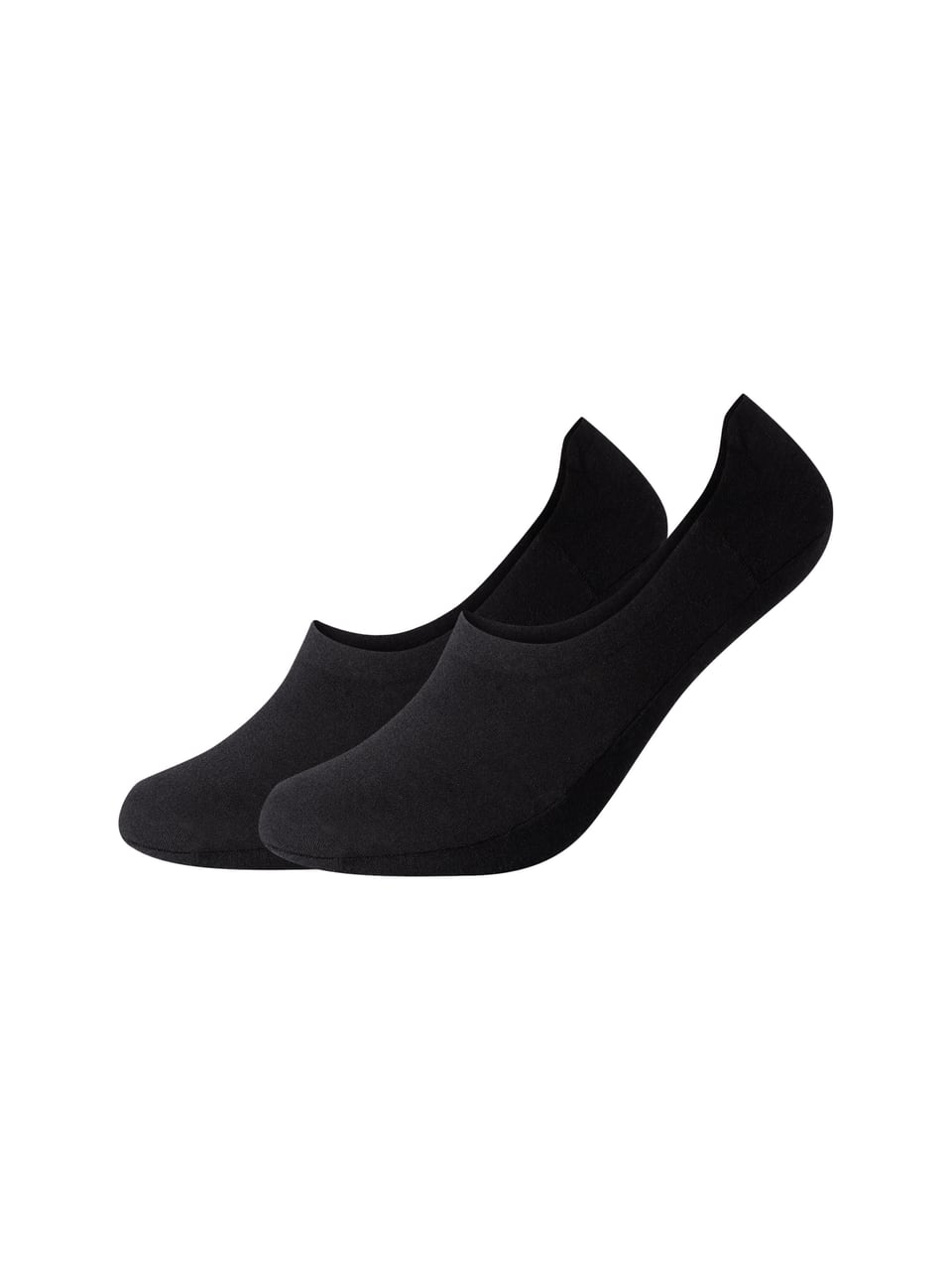 camano Unisex Footies 2p black Damensocken & Kniestrümpfe