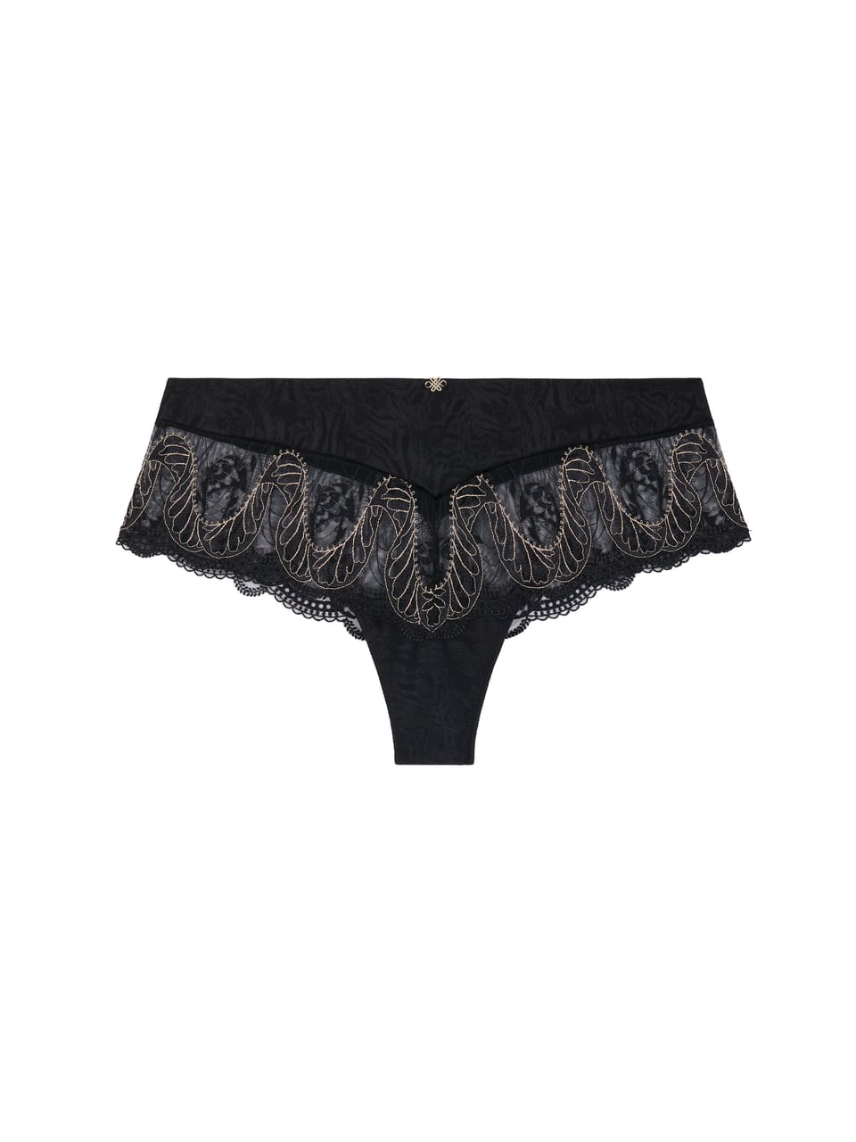 Aubade Splendor Of Senses Shorty Slip in Hypnotic Black – Bild 1