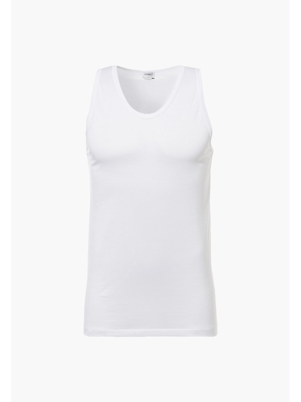 Zimmerli Tank Top Royal Classic White Unterhemd – Bild 1