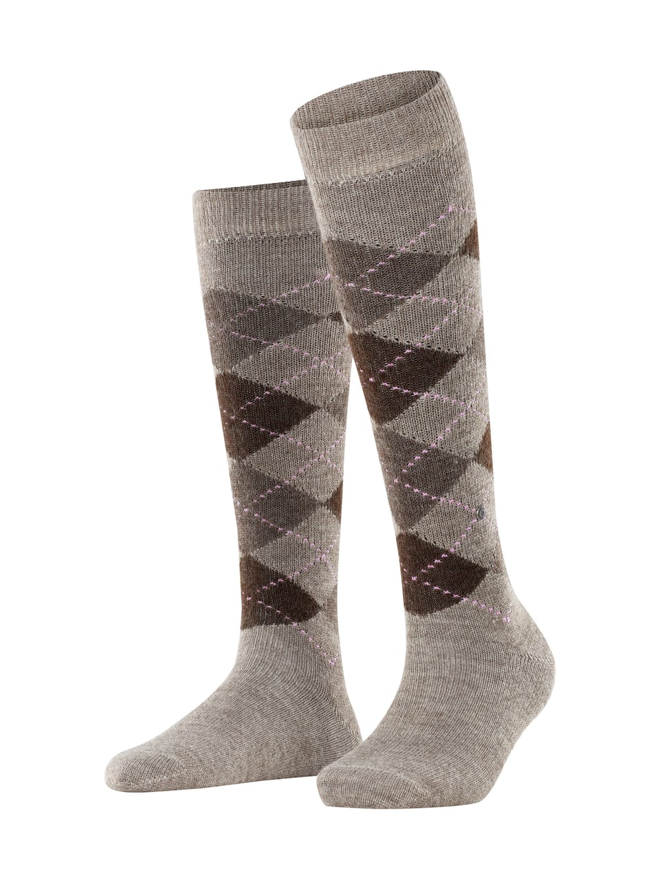 Burlington Whitby KHWhitby KH Damensocken & Kniestrümpfe in Nutmeg Mel – Bild 1