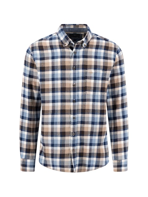 Fynch-Hatton Flannel Check, B.D., 1/1 Sporthemd