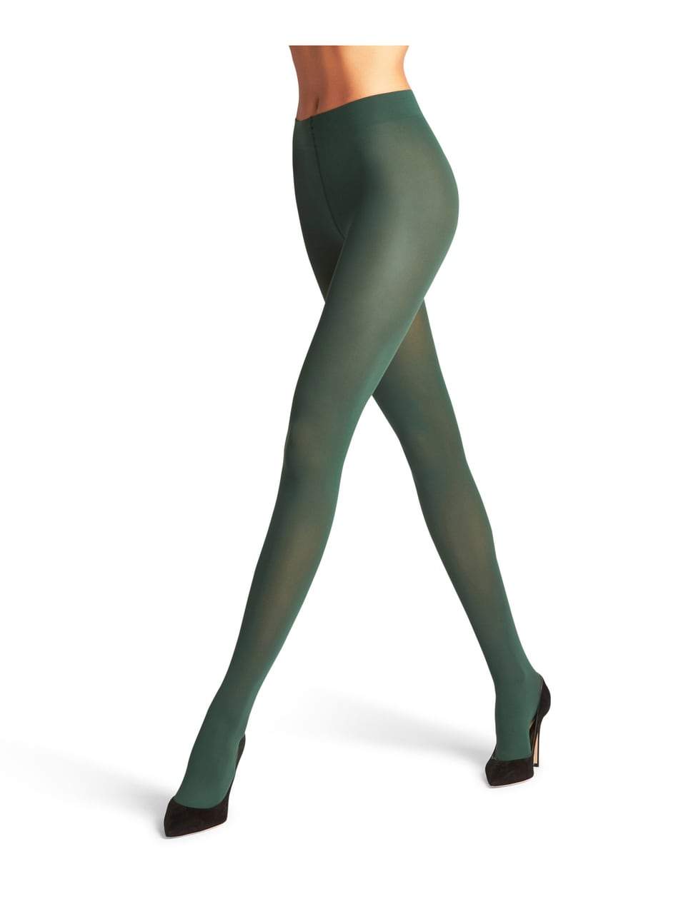 FALKE Pure Matt 50 TI Strumpfhosen & Leggings in Hunter Green – Bild 1