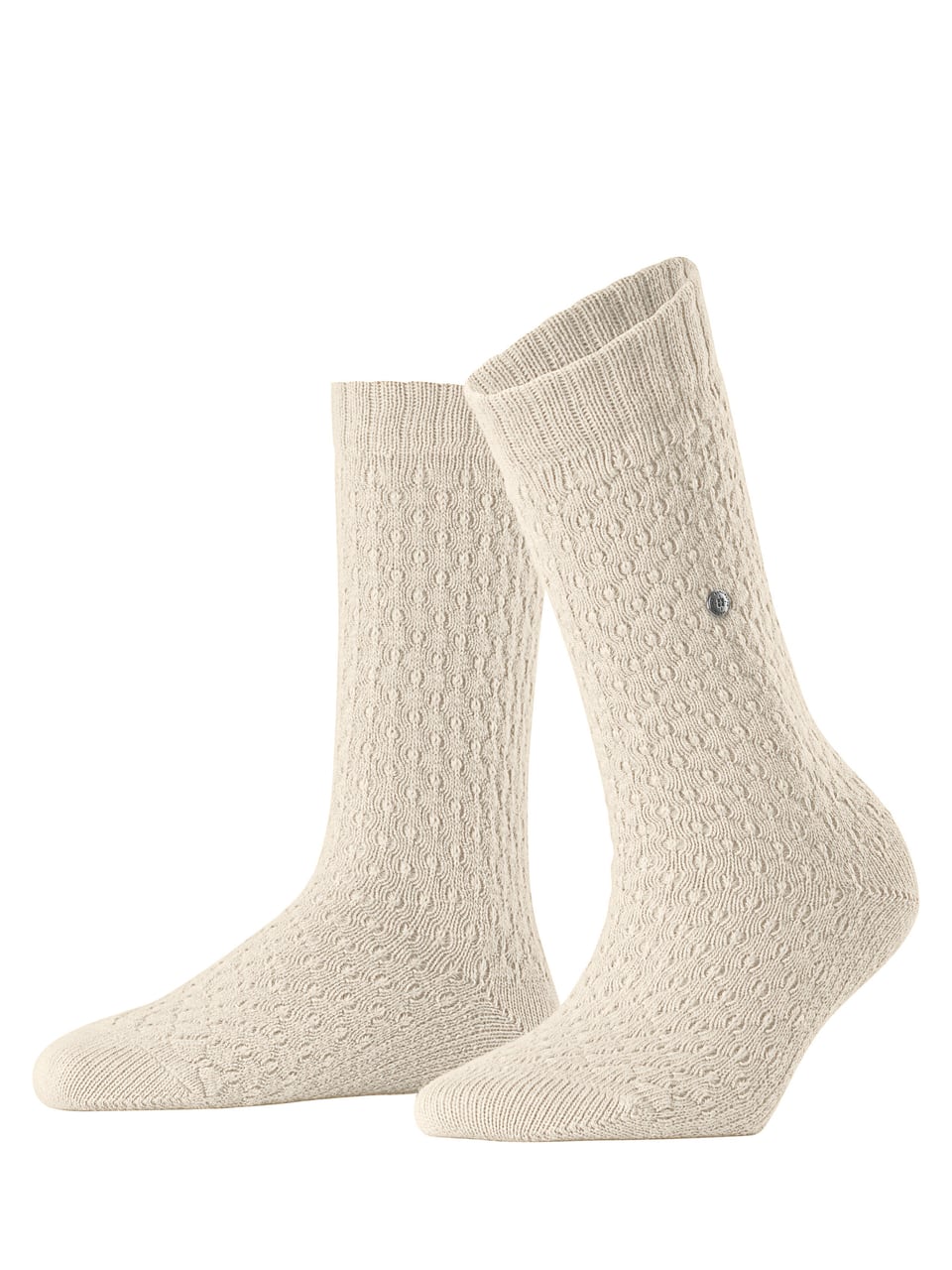 Burlington Orkney SO Damensocken & Kniestrümpfe in Cream – Bild 1