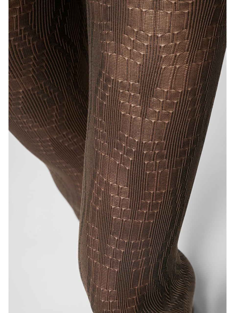 Oroblu Collant Geoline in Chocolate 3 – Bild 1