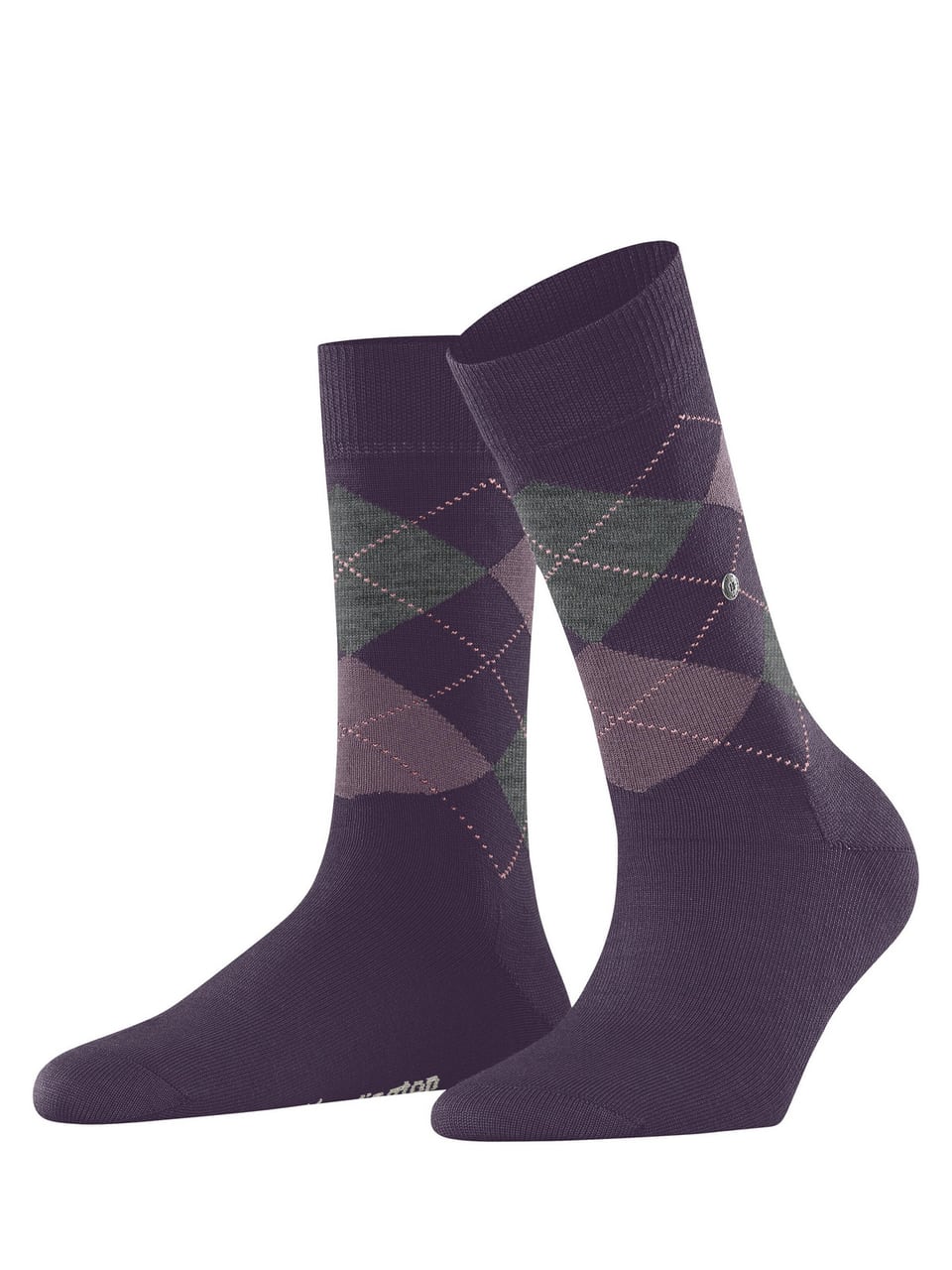 Burlington Marylebone SO Damensocken & Kniestrümpfe in Wineberry – Bild 1