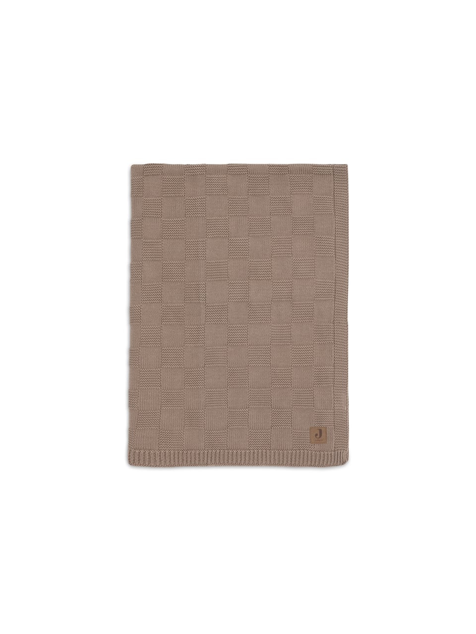 Smits Assen Decke Wiege Box Knit Milky Coffee – Bild 1
