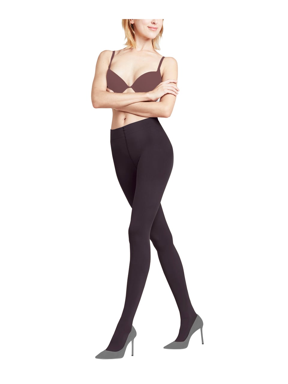 FALKE Pure Matt 50 TI Strumpfhosen & Leggings in Dewberry – Bild 1