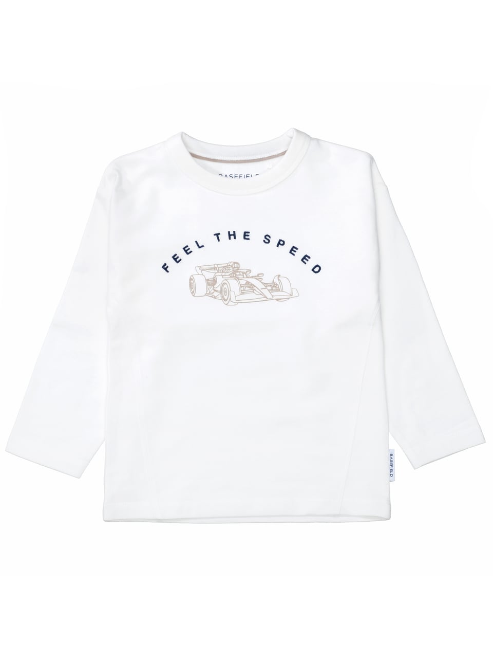 Basefield Kn.-Shirt,oversized Oberteile in Bright White