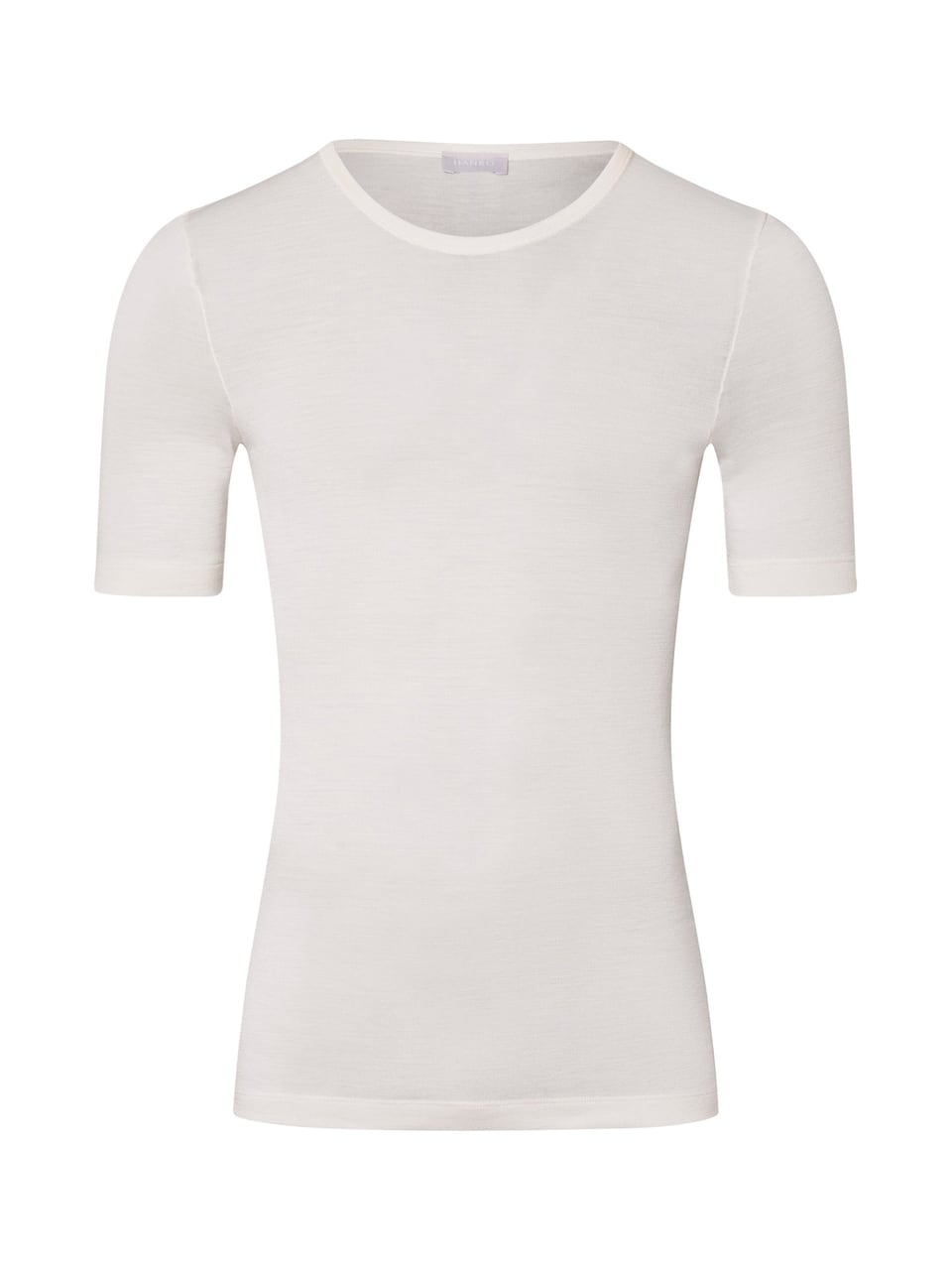 Hanro Shirt 1/2 Arm in Cygne – Bild 1