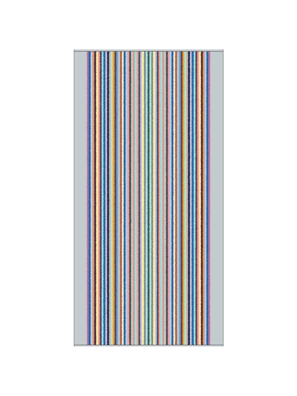 Cawö Frottier in Platin-Multicolor