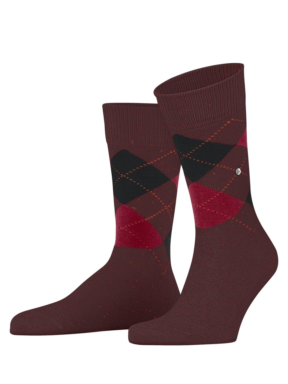 Burlington Dundee SO Herrensocken in Merlot – Bild 1