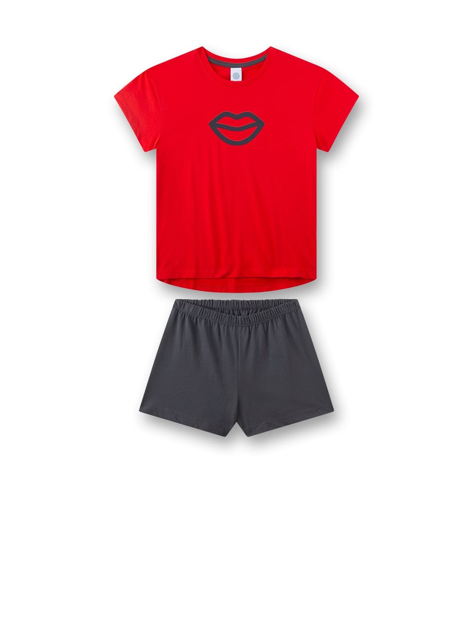 Sanetta Pyjama 1/2, 246204 246205 Nachtwäsche in Flame Red – Bild 1