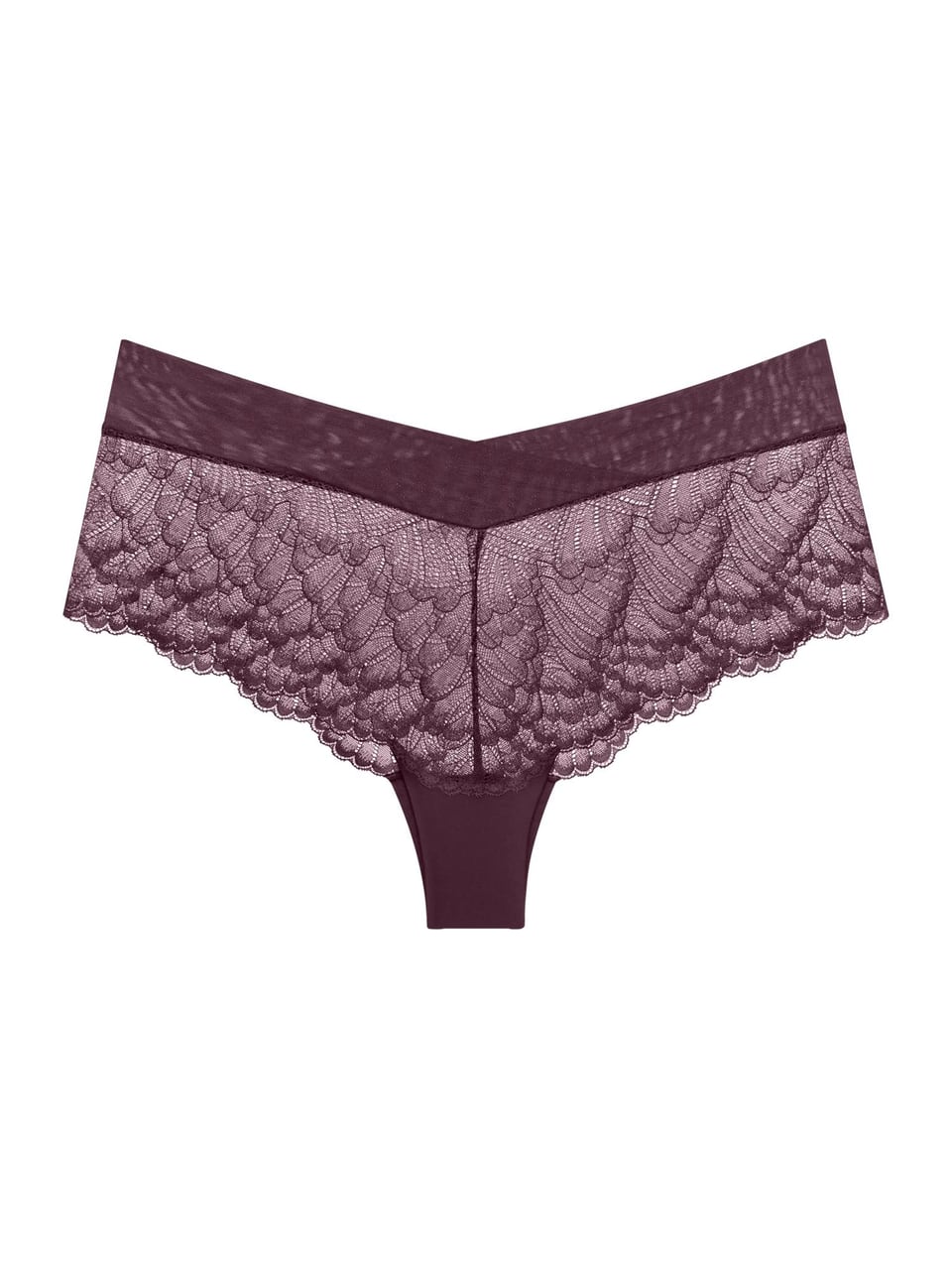 Triumph Love in Lace Shorty Slip in Claret – Bild 1