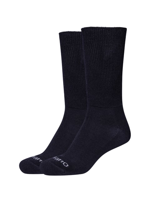 camano Unisex function diabetic Socks 2p BCI cotton navy