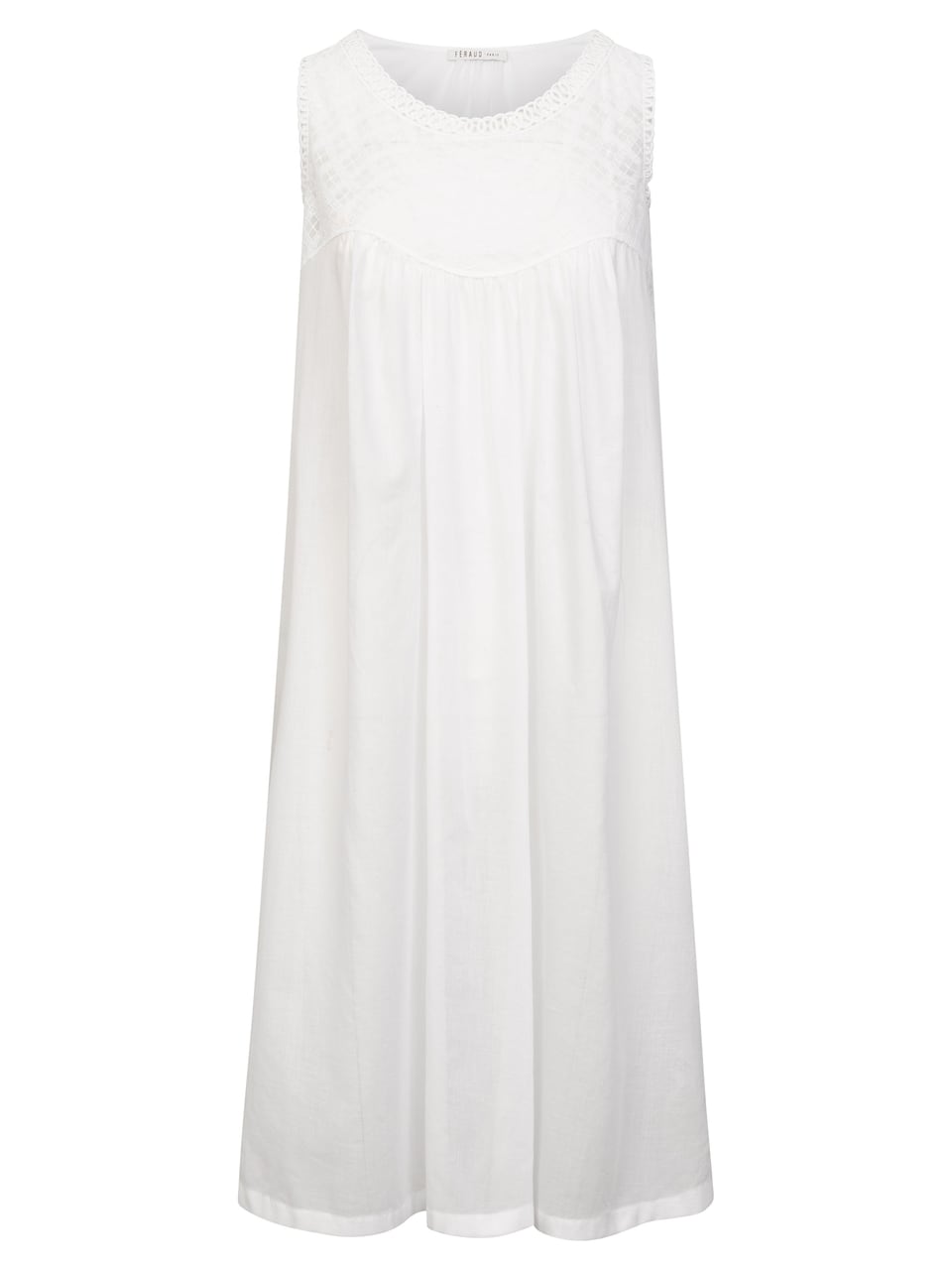Feraud Nd, sleeveless ,round neck Nachthemden in White – Bild 1