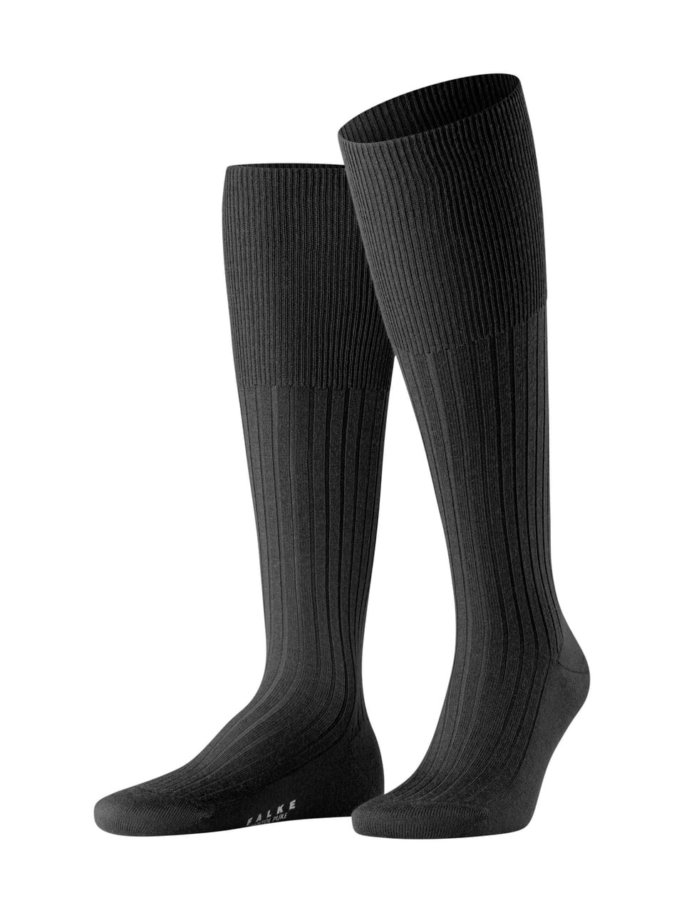 Falke Bristol Pure KHBristol Pure KH Herrensocken in Black – Bild 1