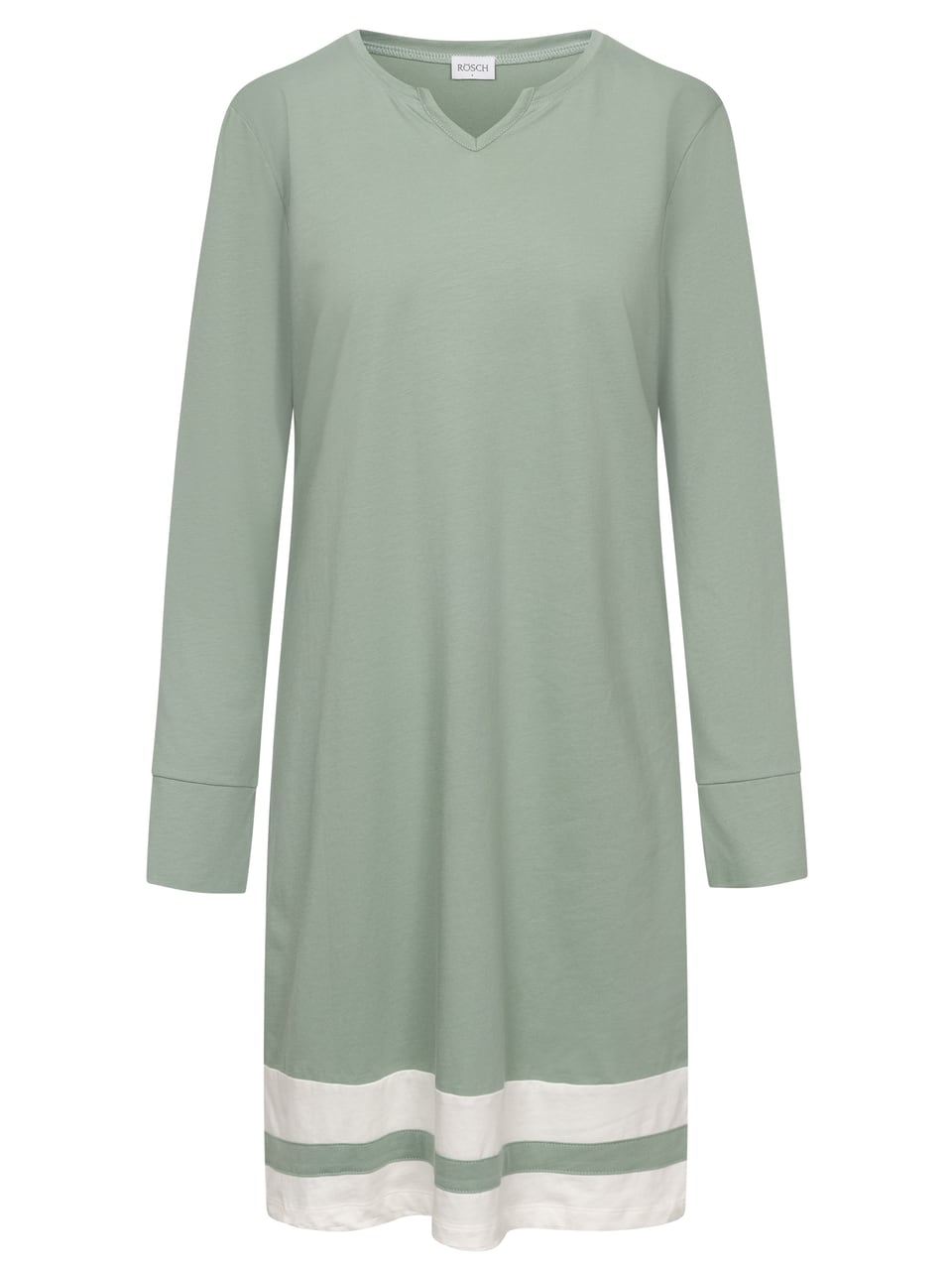 Rösch Nd, 1/1 sleeve?. round neck Nachthemden in Colourblocking – Bild 1