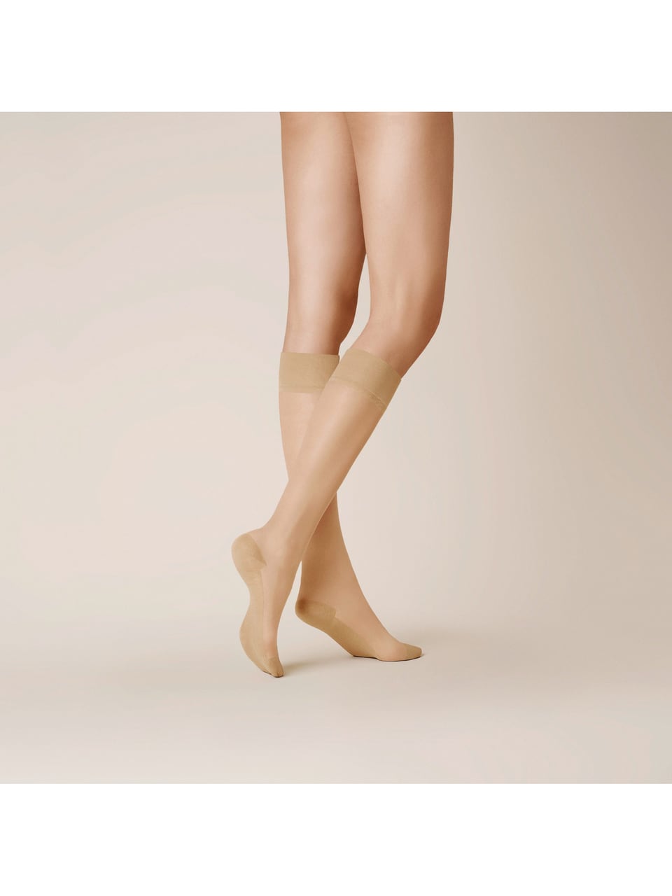 Kunert Fashion Cotton Sole 20 Damensocken & Kniestrümpfe in Crystal