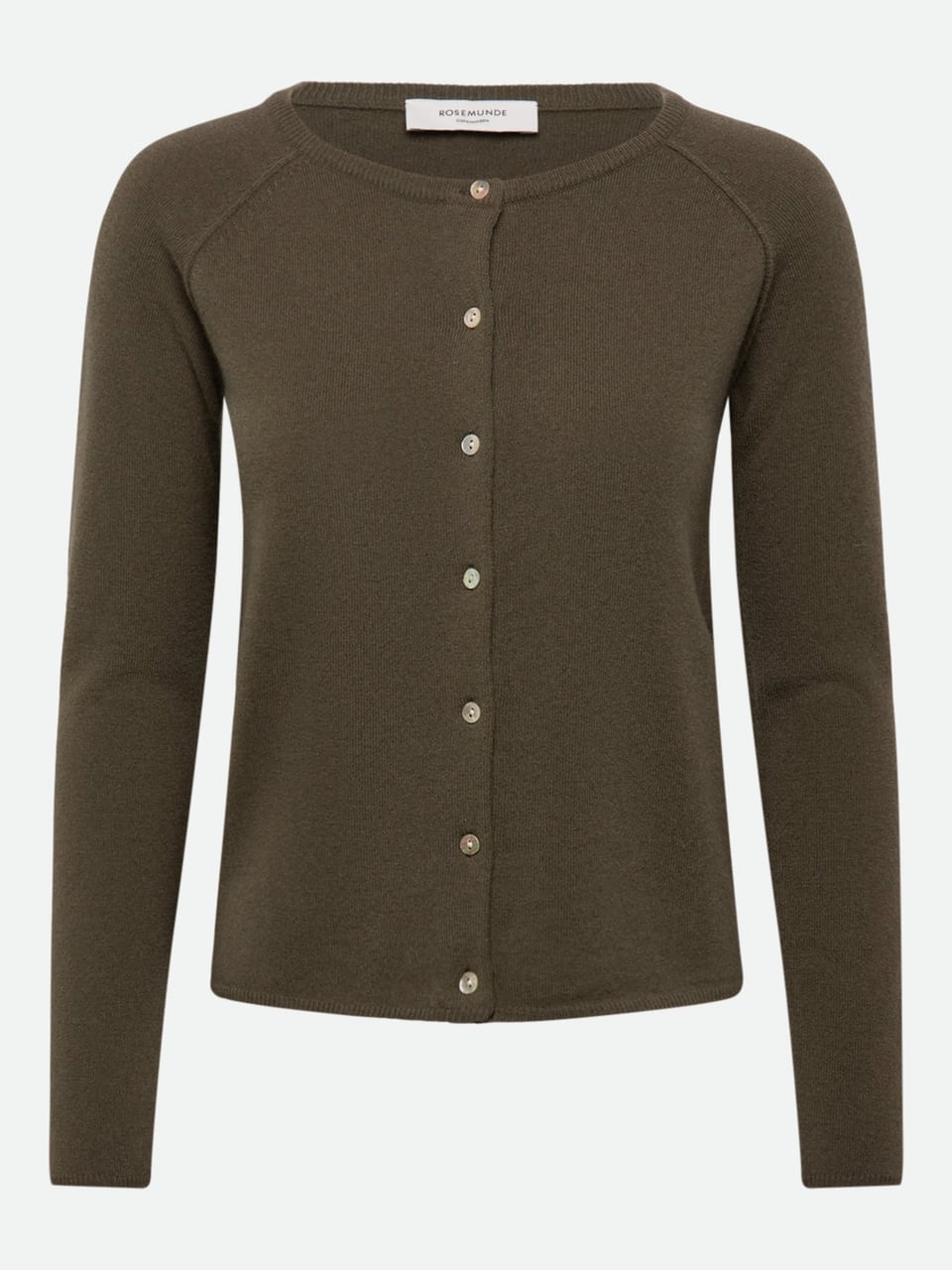 Rosemunde RWLaica Cashmere LS O-neck Raglan Cardigan in Kalamata – Bild 1