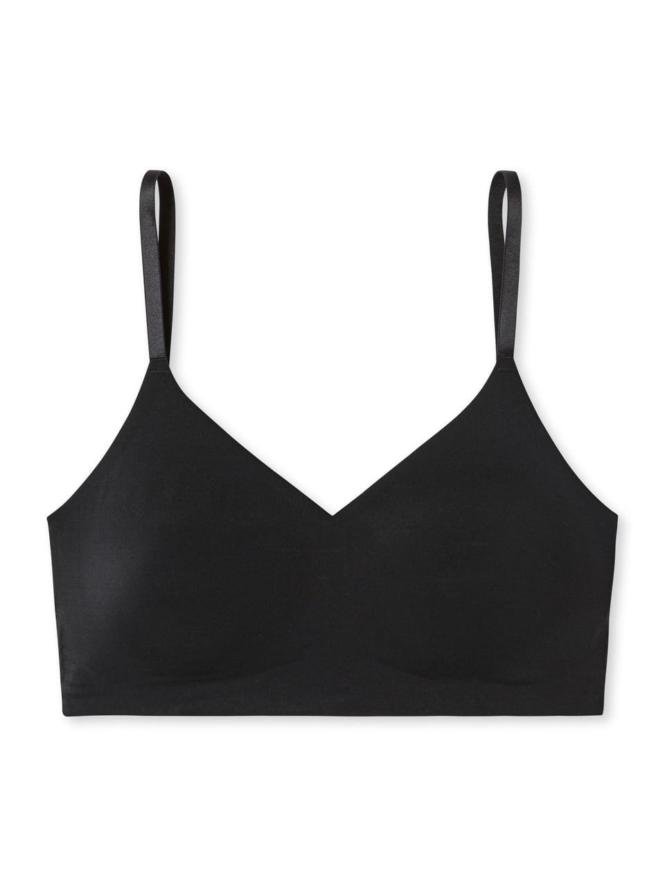 Schiesser Bustier mit Pads BH in Schwarz – Bild 1