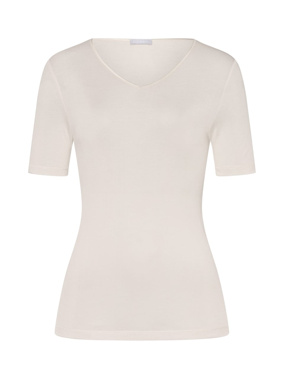 Hanro Shirt 1/2 Arm Oberteile in Pale Cream – Bild 1