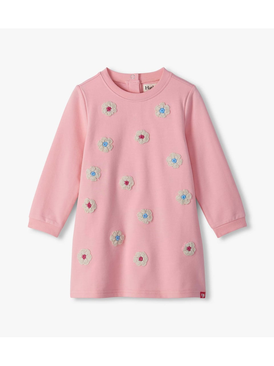 Hatley orchid pink flower teddy bear dress Kleider/Röcke – Bild 1