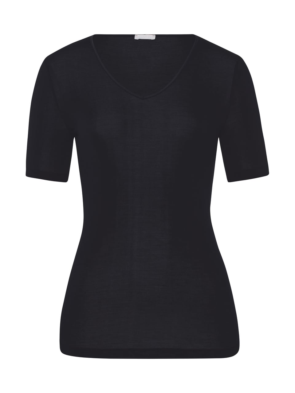 Hanro Shirt 1/2 Arm Oberteile in Black – Bild 1