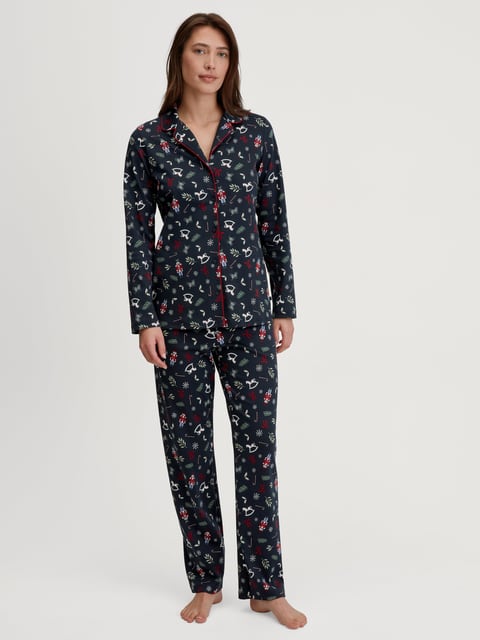 Calida DAMEN Pyjama Schlafanzug