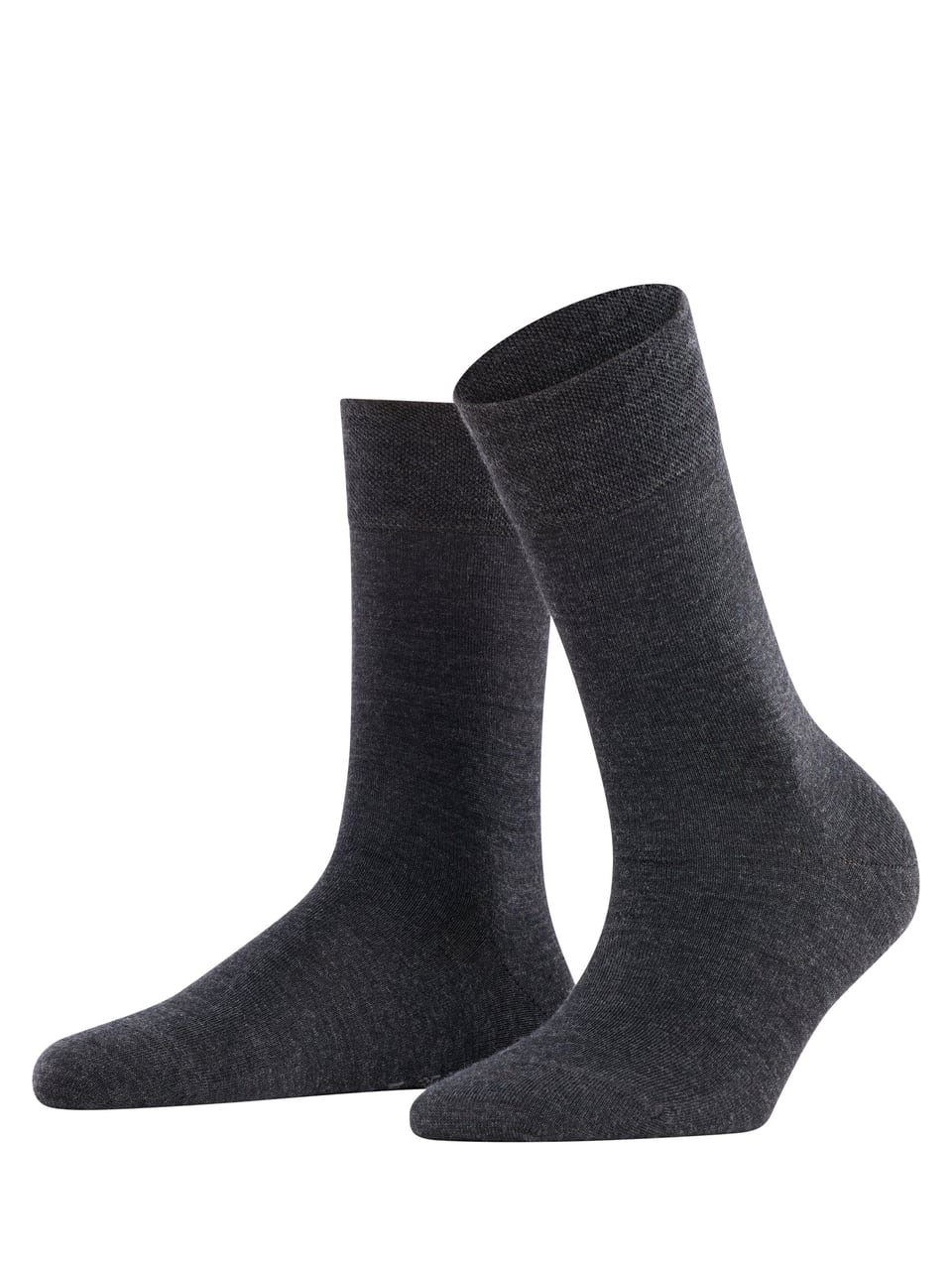 FALKE Sensitive Berlin SO Damensocken & Kniestrümpfe in Anthrazit – Bild 1
