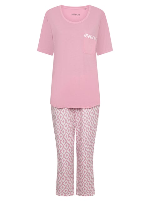 Rösch Py, 7/8 pants, 1/2 sleeve, round ne Schlafanzug